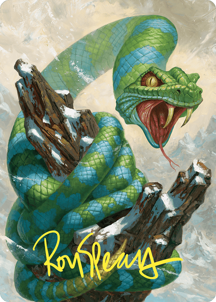 Ohran Frostfang // Ohran Frostfang (ACMM-042) - Commander Masters Art Series (Borderless) - Premium MTG Single from Wizards of the Coast - Just $0! Shop now at Game Crave Tournament Store