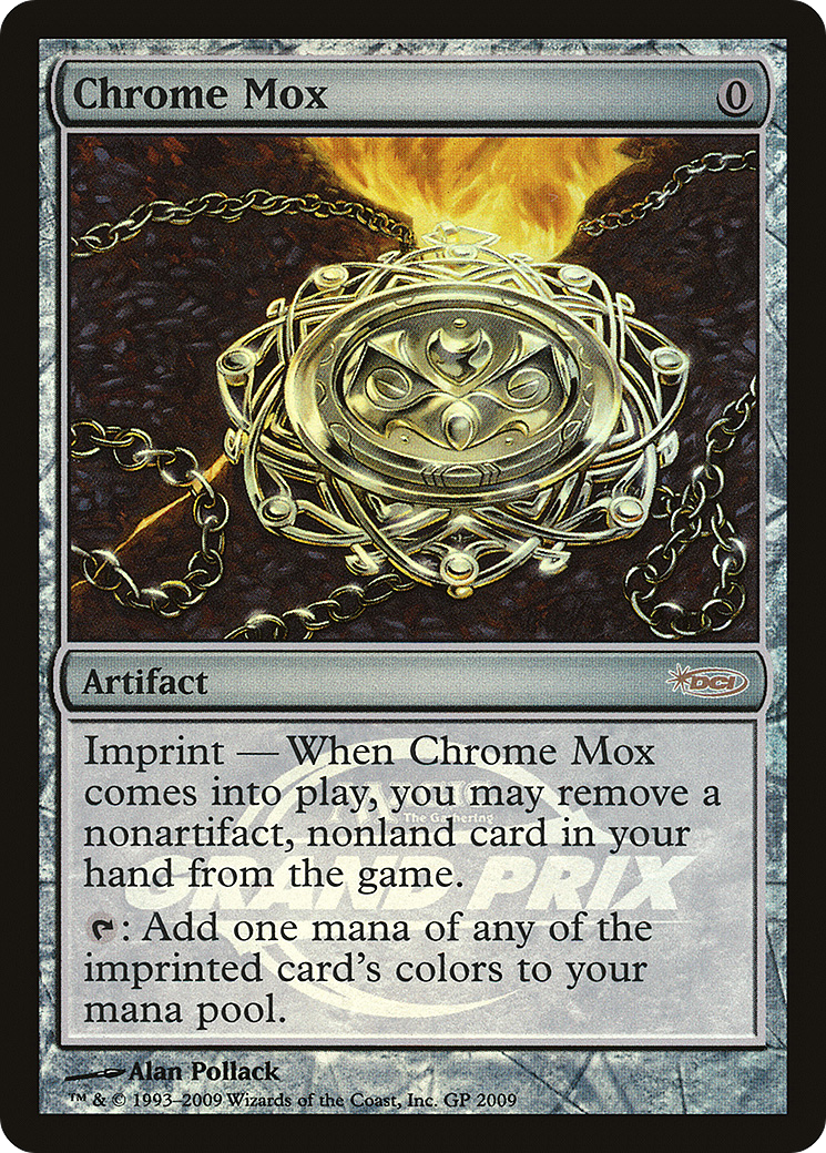 Chrome Mox (PGPX-2009) - Grand Prix Promos Foil - Premium MTG Single from Wizards of the Coast - Just $38.35! Shop now at Game Crave Tournament Store