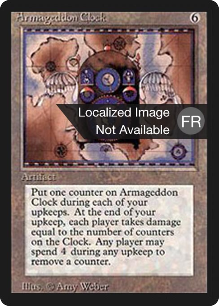 Armageddon Clock (FBB-234) - Foreign Black Border - Premium MTG Single from Wizards of the Coast - Just $0! Shop now at Game Crave Tournament Store