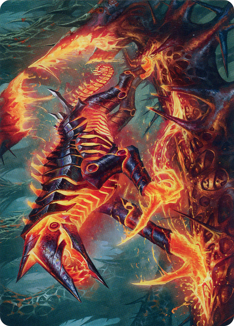 Kuldotha Cackler // Kuldotha Cackler (AONE-032) - Phyrexia: All Will Be One Art Series (Borderless) - Premium MTG Single from Wizards of the Coast - Just $0! Shop now at Game Crave Tournament Store