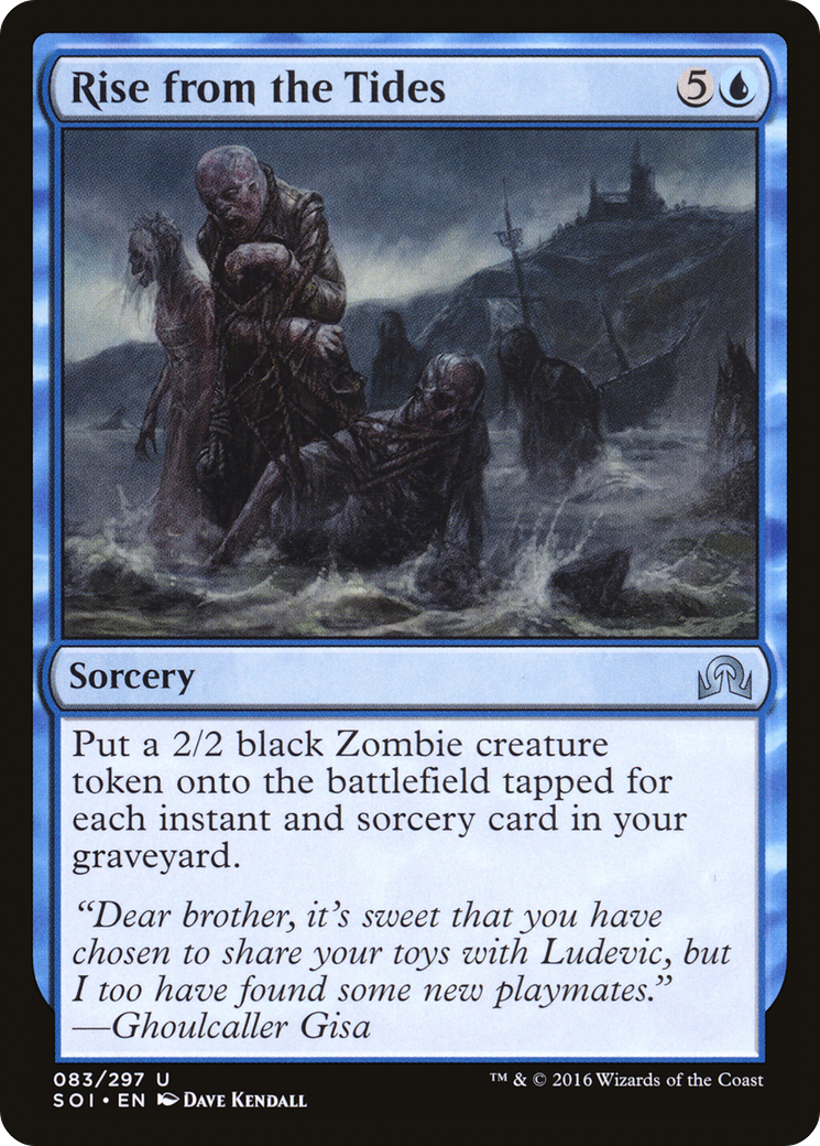 Rise from the Tides (SOI-083) - Shadows over Innistrad - Premium MTG Single from Wizards of the Coast - Just $0.08! Shop now at Game Crave Tournament Store
