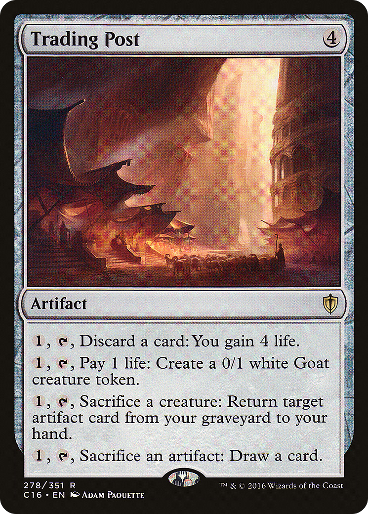 Trading Post (C16-278) - Commander 2016 - Premium MTG Single from Wizards of the Coast - Just $0.10! Shop now at Game Crave Tournament Store