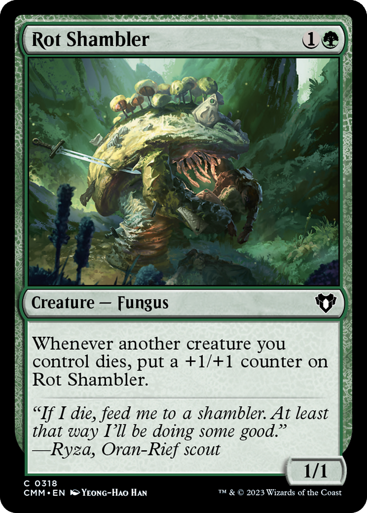 Rot Shambler (CMM-318) - Commander Masters - Premium MTG Single from Wizards of the Coast - Just $0.08! Shop now at Game Crave Tournament Store