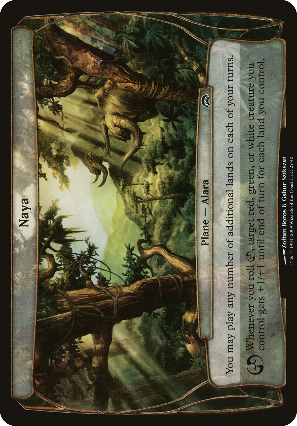 Naya (OHOP-027) - Planechase Planes - Premium MTG Single from Wizards of the Coast - Just $9.38! Shop now at Game Crave Tournament Store