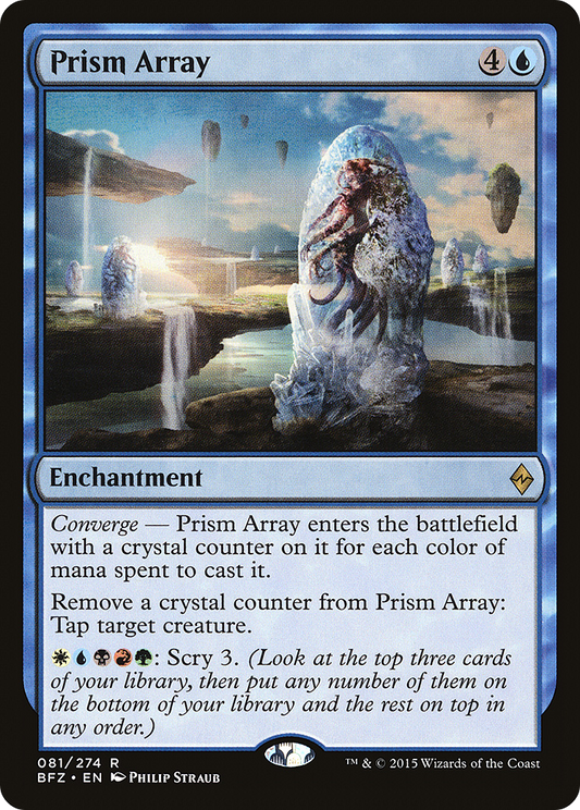 Prism Array (BFZ-081) - Battle for Zendikar - Premium MTG Single from Wizards of the Coast - Just $0.25! Shop now at Game Crave Tournament Store