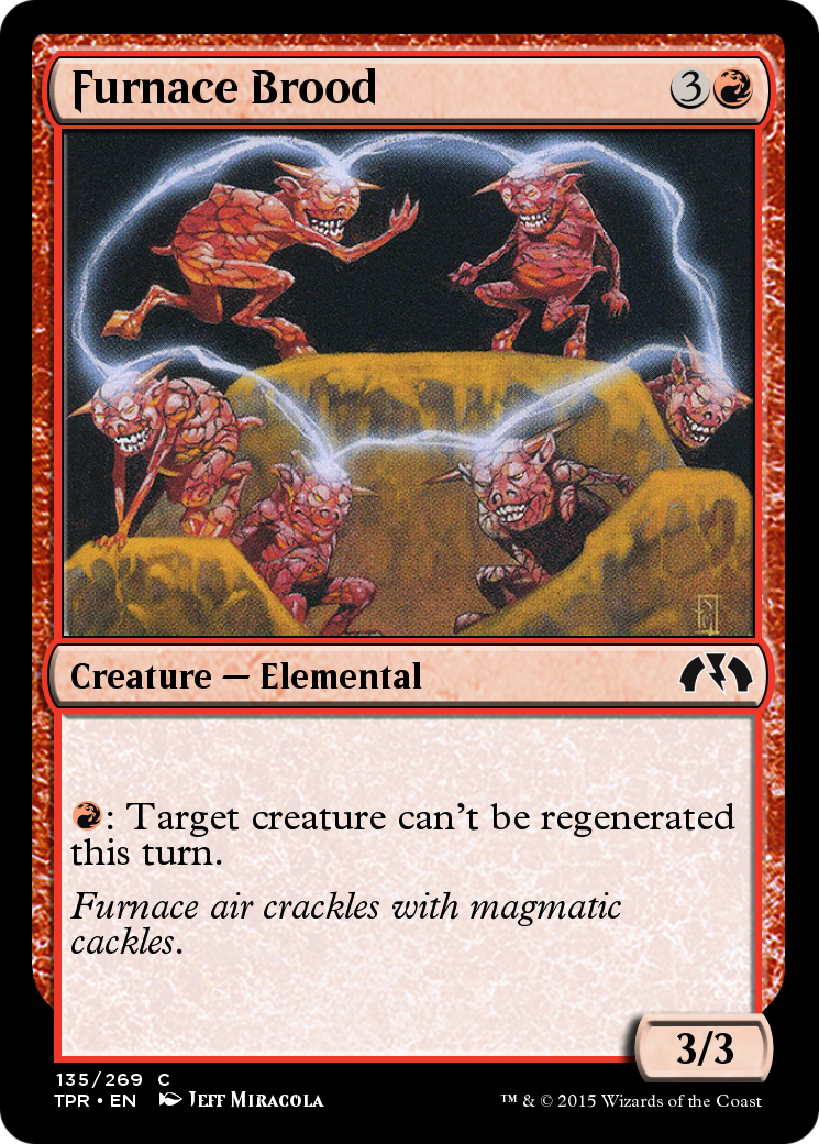 Furnace Brood (TPR-135) - Tempest Remastered - Premium MTG Single from Wizards of the Coast - Just $0! Shop now at Game Crave Tournament Store