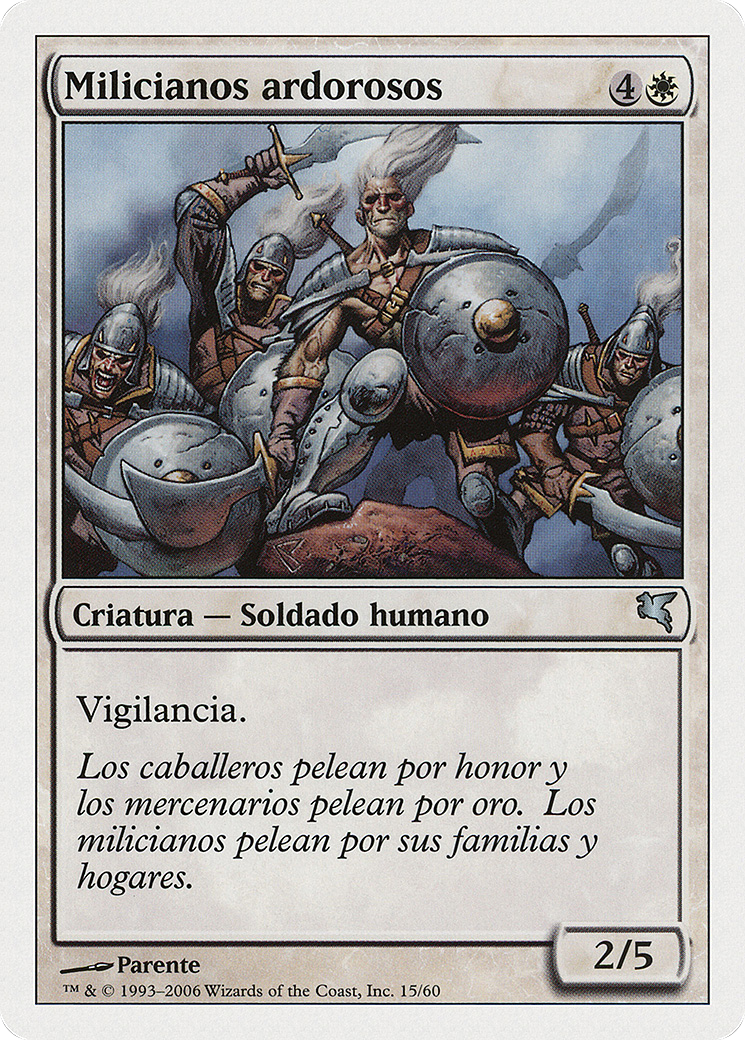 Ardent Militia (PSAL-G15) - Salvat 2005 - Premium MTG Single from Wizards of the Coast - Just $0! Shop now at Game Crave Tournament Store