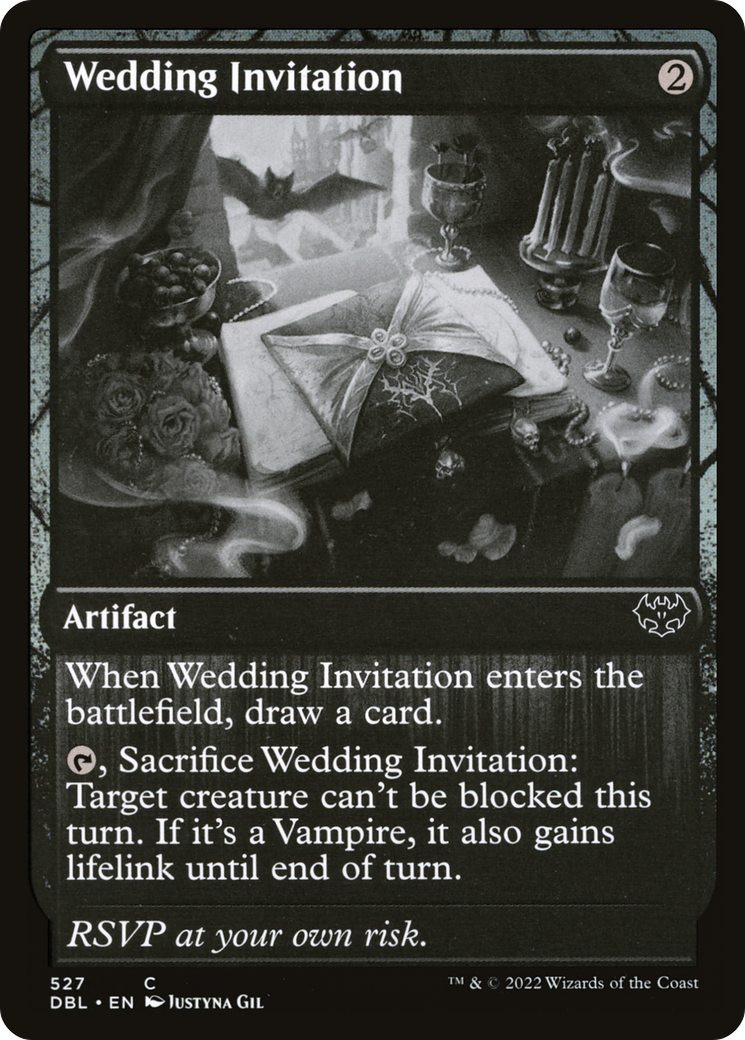 Wedding Invitation (DBL-527) - Innistrad: Double Feature Foil - Premium MTG Single from Wizards of the Coast - Just $1.01! Shop now at Game Crave Tournament Store