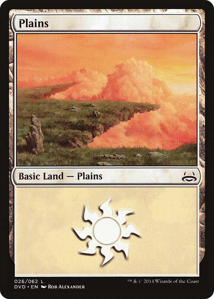 Plains (DVD-026) - Duel Decks Anthology: Divine vs. Demonic - Premium MTG Single from Wizards of the Coast - Just $0.25! Shop now at Game Crave Tournament Store