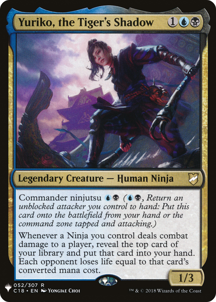 Yuriko, the Tiger's Shadow (MB1-1515) - Mystery Booster - Premium MTG Single from Wizards of the Coast - Just $0.55! Shop now at Game Crave Tournament Store