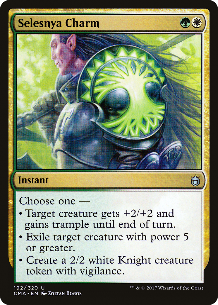 Selesnya Charm (CMA-192) - Commander Anthology - Premium MTG Single from Wizards of the Coast - Just $0.09! Shop now at Game Crave Tournament Store