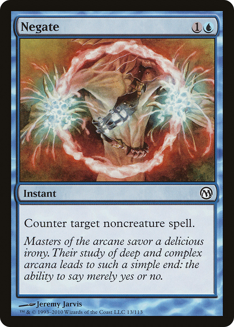 Negate (DPA-013) - Duels of the Planeswalkers - Premium MTG Single from Wizards of the Coast - Just $0.08! Shop now at Game Crave Tournament Store