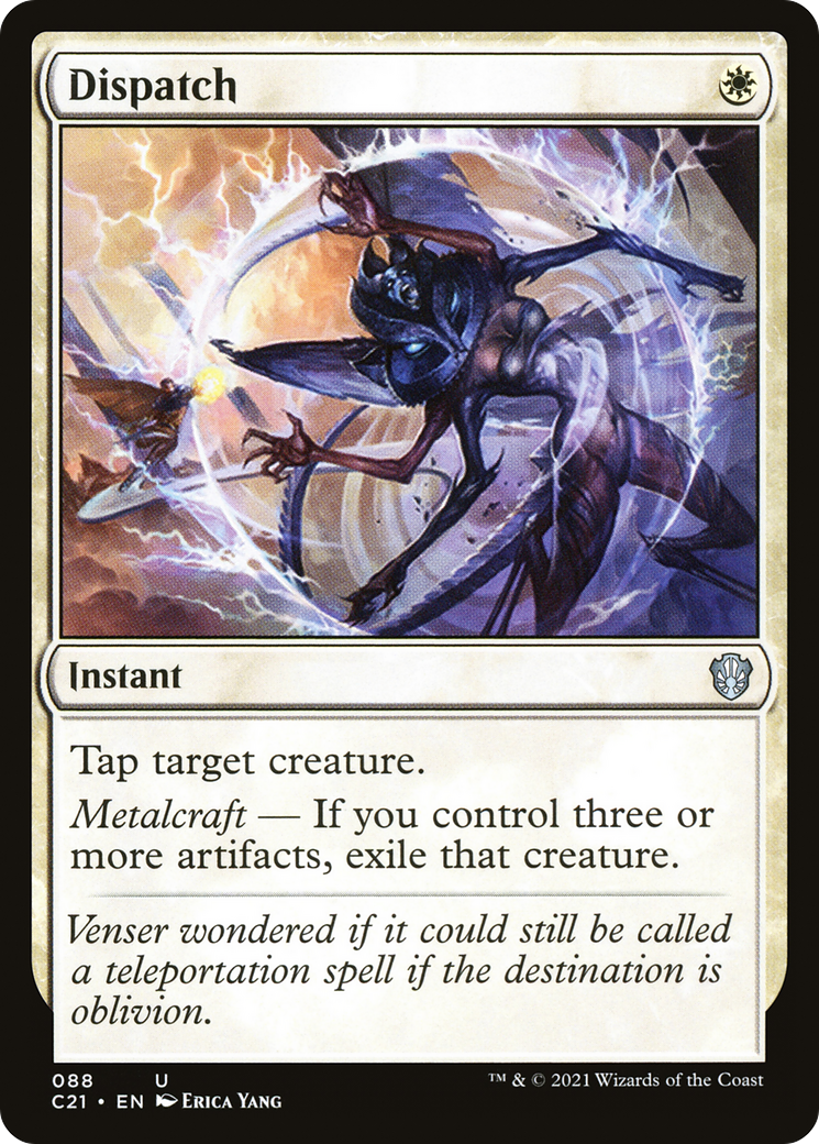 Dispatch (C21-088) - Commander 2021 - Premium MTG Single from Wizards of the Coast - Just $0.78! Shop now at Game Crave Tournament Store