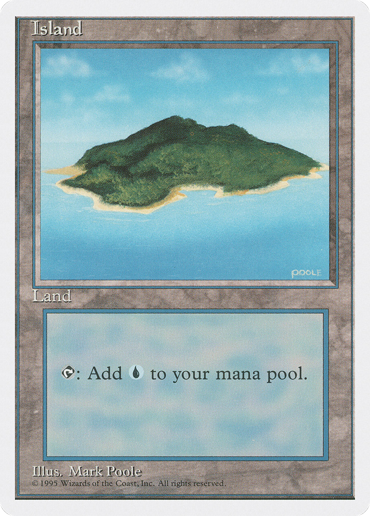 Island (4ED-368) - Fourth Edition - Premium MTG Single from Wizards of the Coast - Just $0.74! Shop now at Game Crave Tournament Store