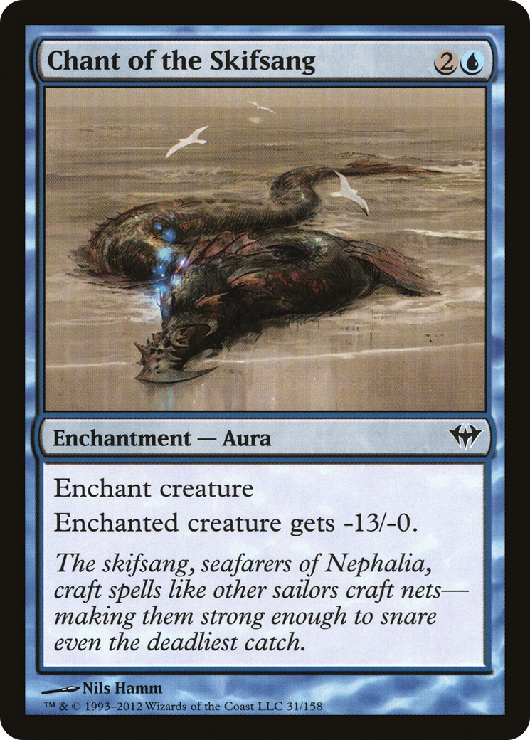 Chant of the Skifsang (DKA-031) - Dark Ascension - Premium MTG Single from Wizards of the Coast - Just $0.25! Shop now at Game Crave Tournament Store