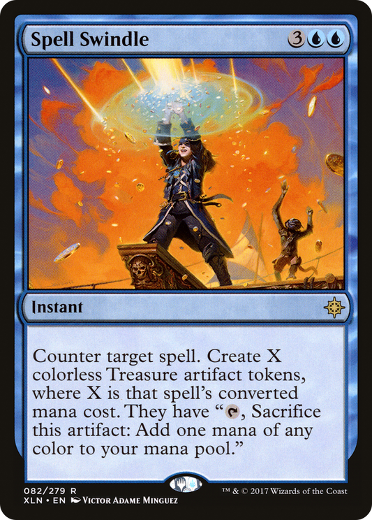 Spell Swindle (XLN-082) - Ixalan - Premium MTG Single from Wizards of the Coast - Just $0.33! Shop now at Game Crave Tournament Store