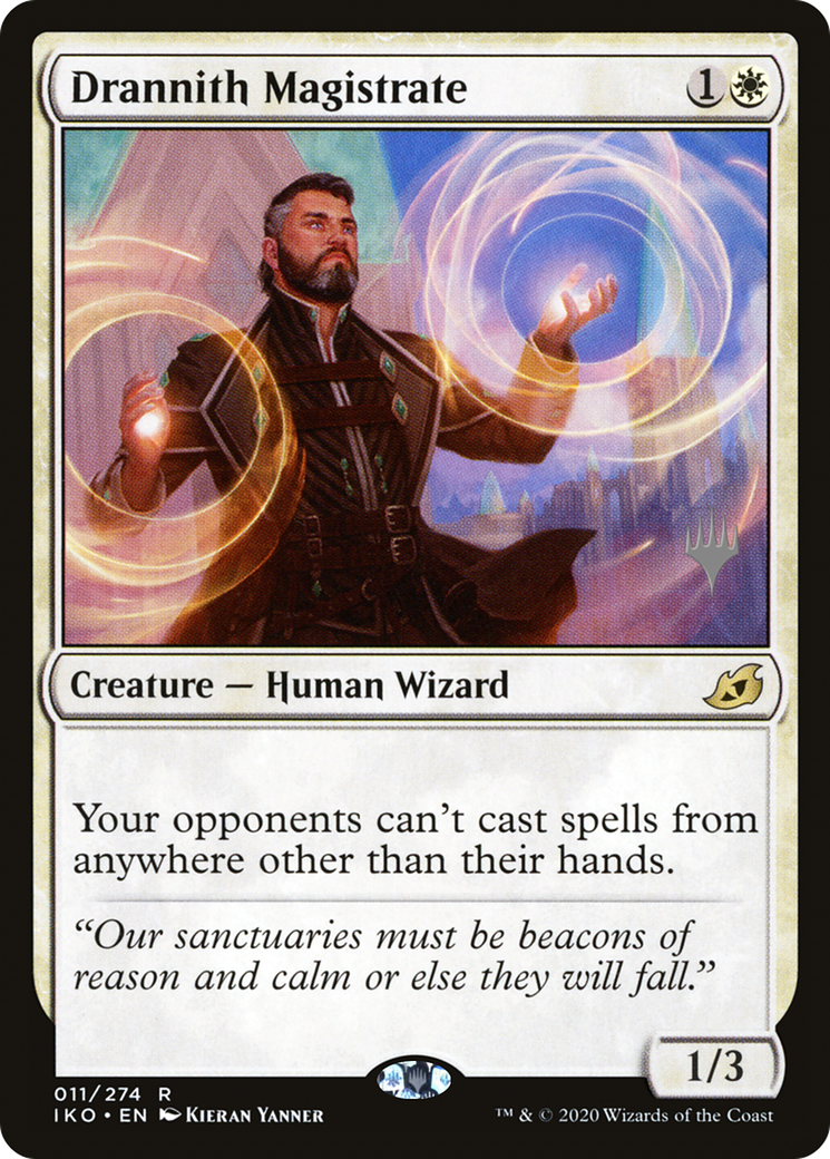 Drannith Magistrate (PIKO-11P) - Ikoria: Lair of Behemoths Promos - Premium MTG Single from Wizards of the Coast - Just $16.06! Shop now at Game Crave Tournament Store