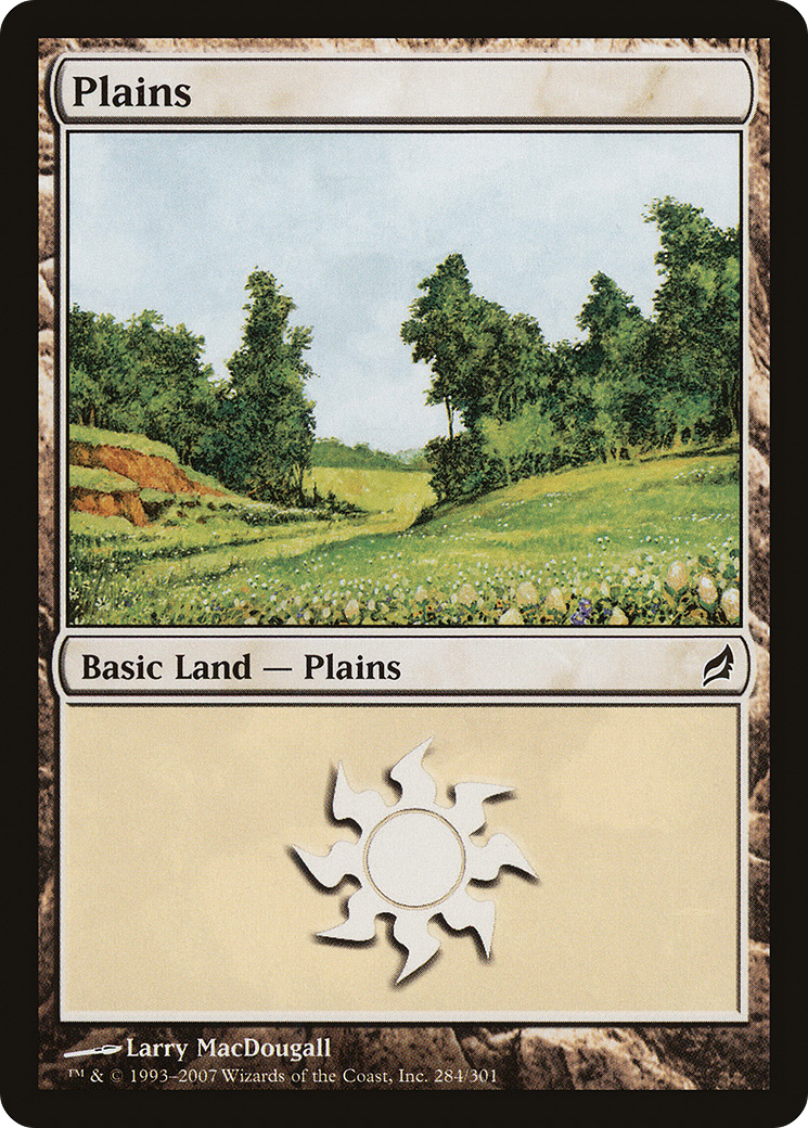 Plains (LRW-284) - Lorwyn - Premium MTG Single from Wizards of the Coast - Just $0.28! Shop now at Game Crave Tournament Store