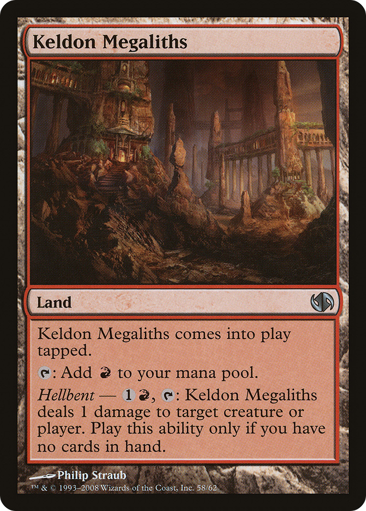 Keldon Megaliths (DD2-058) - Duel Decks: Jace vs. Chandra - Premium MTG Single from Wizards of the Coast - Just $0.25! Shop now at Game Crave Tournament Store