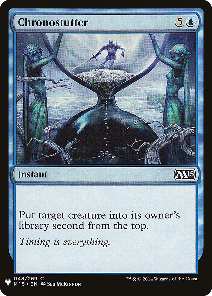 Chronostutter (MB1-316) - Mystery Booster - Premium MTG Single from Wizards of the Coast - Just $0.08! Shop now at Game Crave Tournament Store