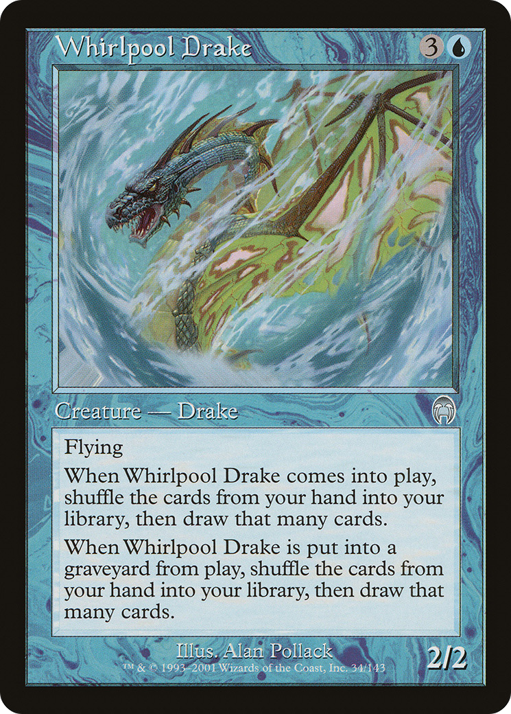 Whirlpool Drake (APC-034) - Apocalypse - Premium MTG Single from Wizards of the Coast - Just $0.08! Shop now at Game Crave Tournament Store