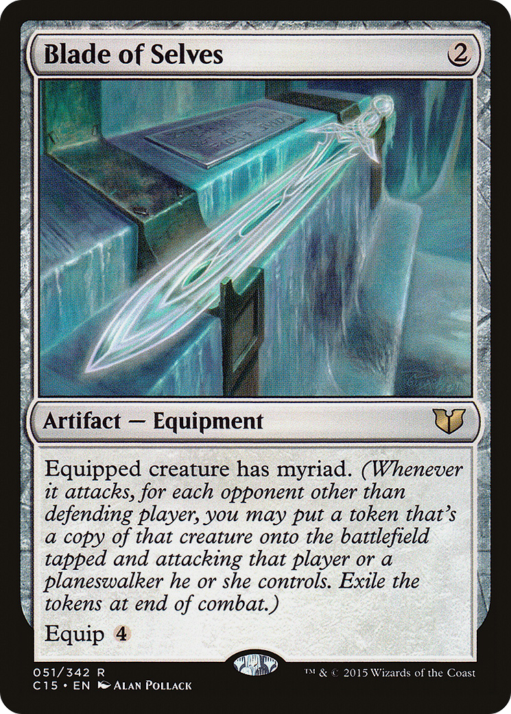 Blade of Selves (C15-051) - Commander 2015 - Premium MTG Single from Wizards of the Coast - Just $4.20! Shop now at Game Crave Tournament Store