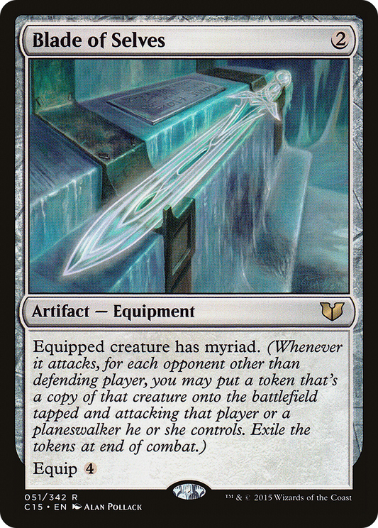 Blade of Selves (C15-051) - Commander 2015 - Premium MTG Single from Wizards of the Coast - Just $4.20! Shop now at Game Crave Tournament Store