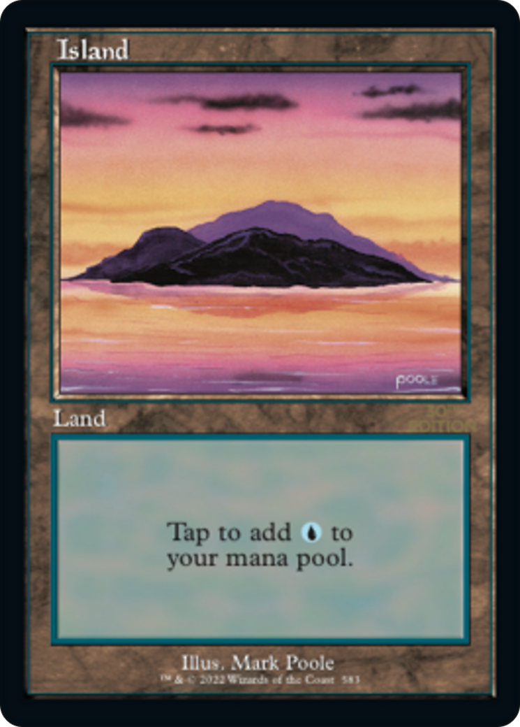 Island (30A-583) - 30th Anniversary Edition - Premium MTG Single from Wizards of the Coast - Just $0.83! Shop now at Game Crave Tournament Store