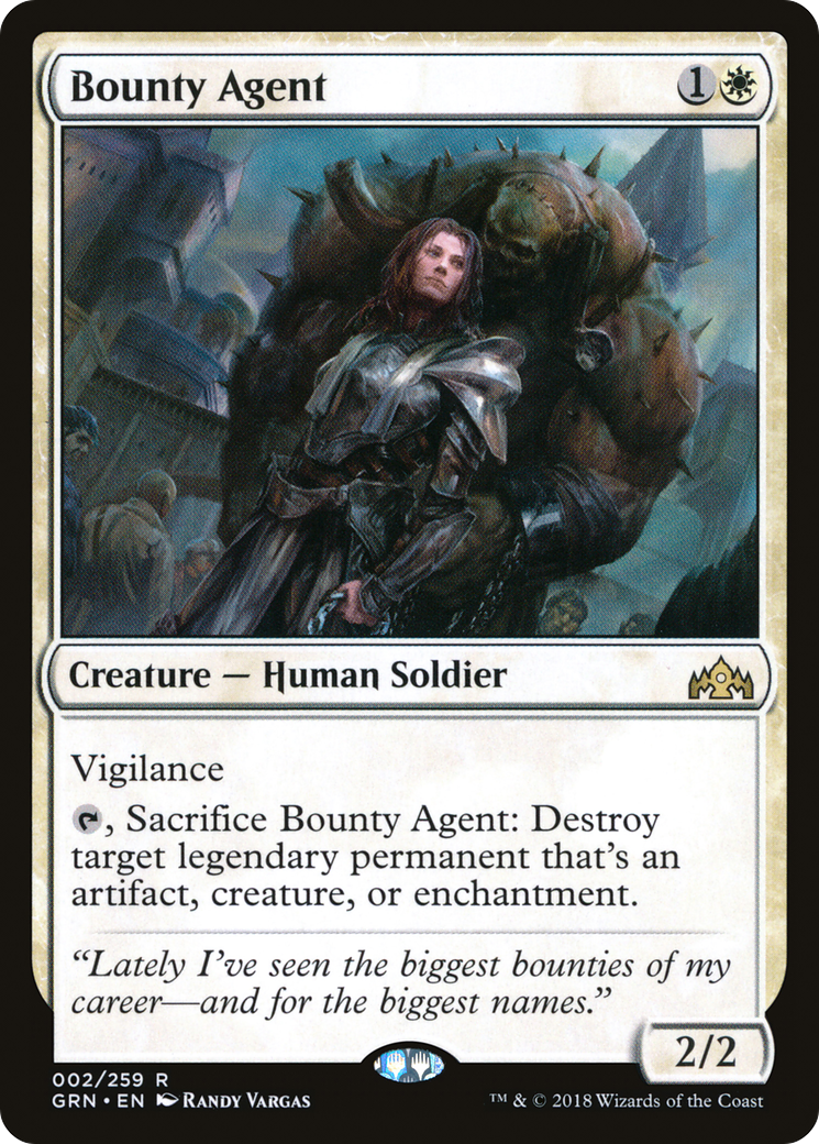 Bounty Agent (GRN-002) - Guilds of Ravnica Foil - Premium MTG Single from Wizards of the Coast - Just $0.22! Shop now at Game Crave Tournament Store