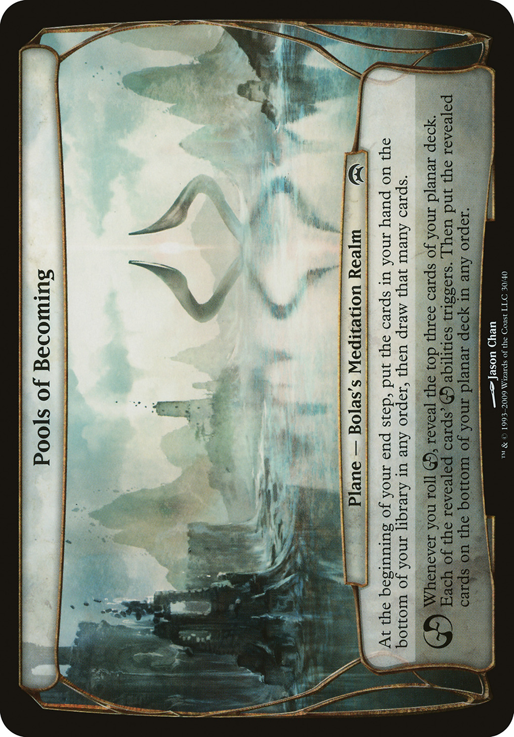Pools of Becoming (OHOP-030) - Planechase Planes - Premium MTG Single from Wizards of the Coast - Just $2.43! Shop now at Game Crave Tournament Store