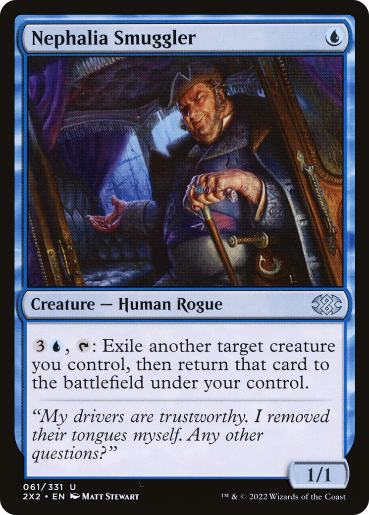 Nephalia Smuggler (2X2-061) - Double Masters 2022 Foil - Premium MTG Single from Wizards of the Coast - Just $0.08! Shop now at Game Crave Tournament Store