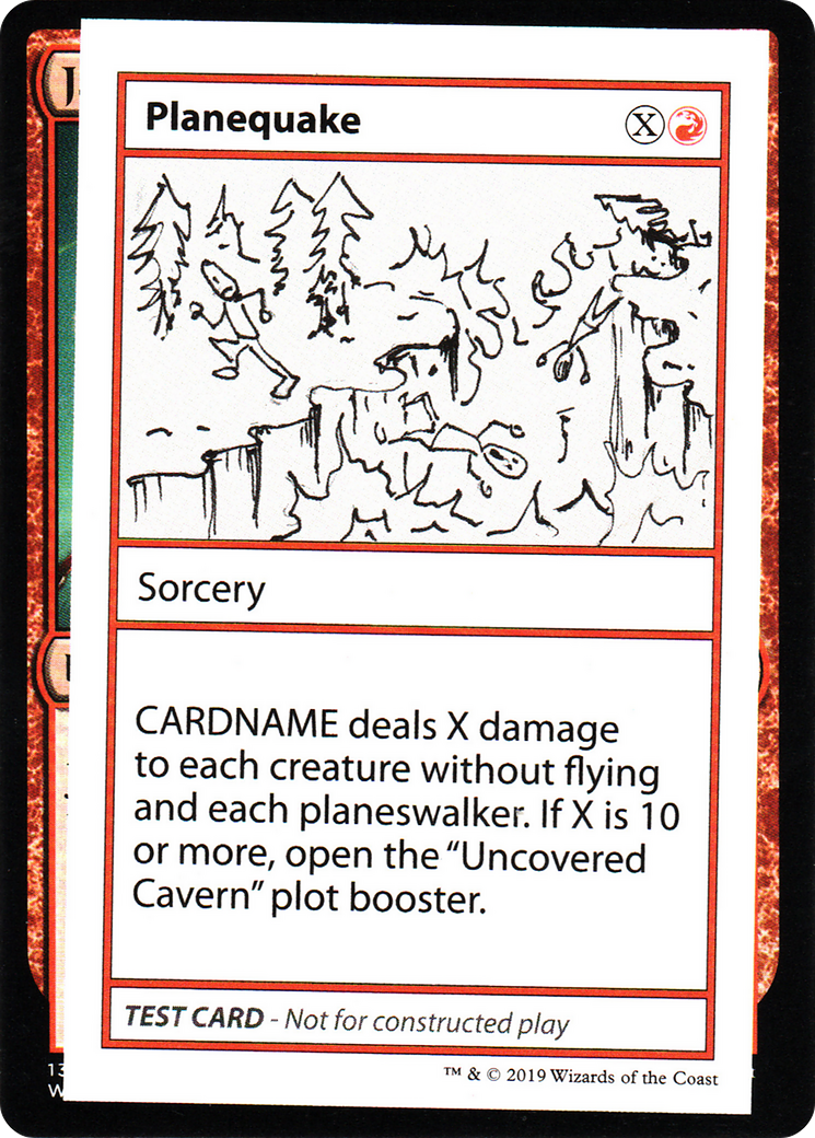Planequake (CMB2-059) - Mystery Booster Playtest Cards 2021 - Premium MTG Single from Wizards of the Coast - Just $1.79! Shop now at Game Crave Tournament Store