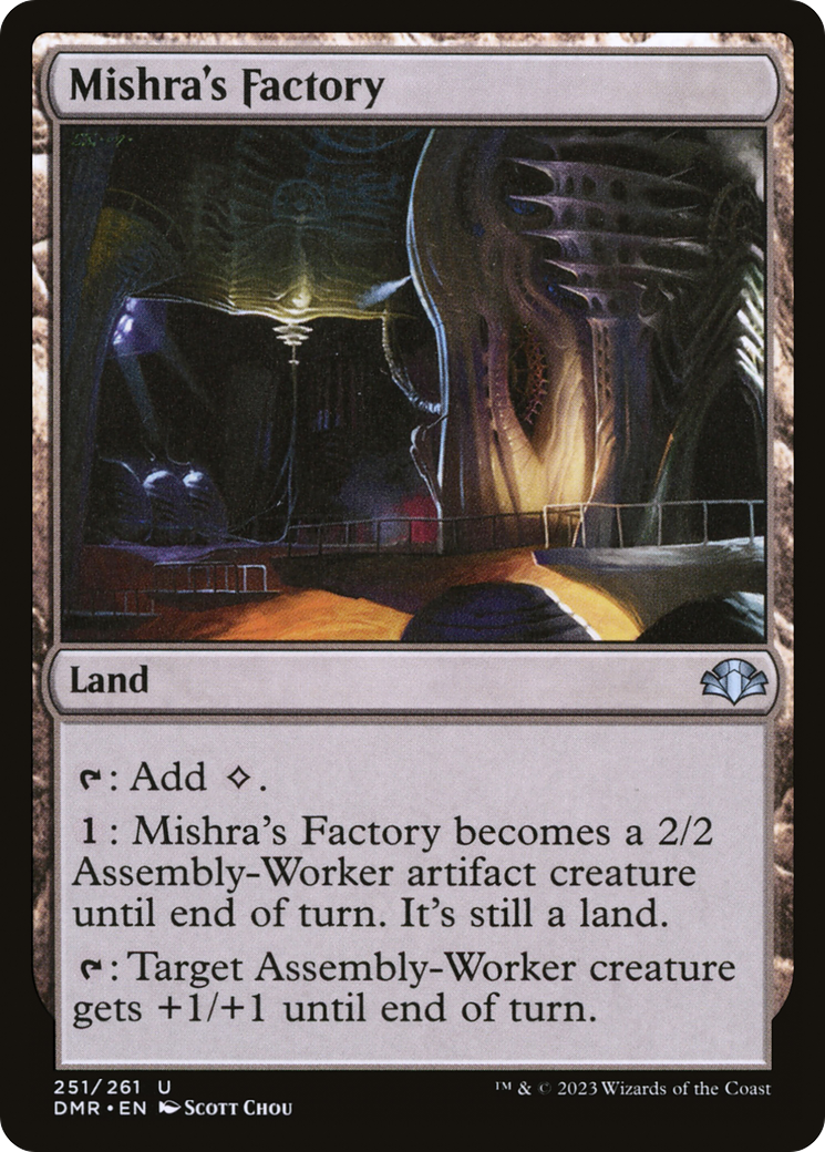 Mishra's Factory (DMR-251) - Dominaria Remastered Foil - Premium MTG Single from Wizards of the Coast - Just $0.08! Shop now at Game Crave Tournament Store