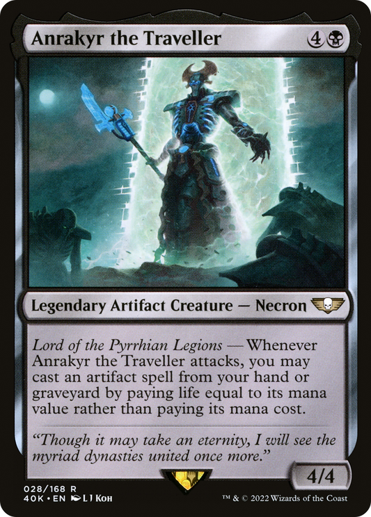 Anrakyr the Traveller (40K-028) - Warhammer 40,000 Commander - Premium MTG Single from Wizards of the Coast - Just $0.22! Shop now at Game Crave Tournament Store