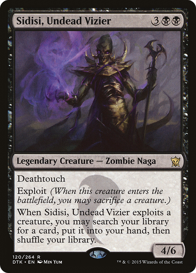Sidisi, Undead Vizier (DTK-120) - Dragons of Tarkir Foil - Premium MTG Single from Wizards of the Coast - Just $13.57! Shop now at Game Crave Tournament Store