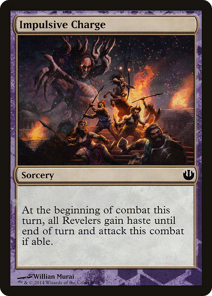 Impulsive Charge (TDAG-008) - Defeat a God - Premium MTG Single from Wizards of the Coast - Just $0.26! Shop now at Game Crave Tournament Store