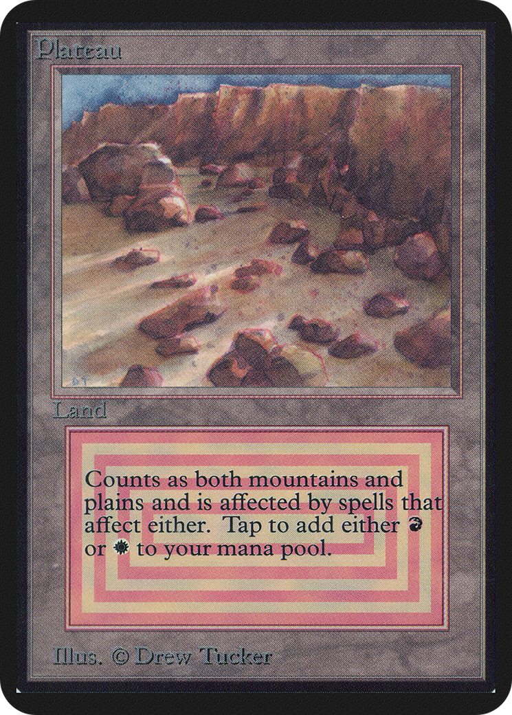 Plateau (LEA-279) - Limited Edition Alpha - Premium MTG Single from Wizards of the Coast - Just $0! Shop now at Game Crave Tournament Store