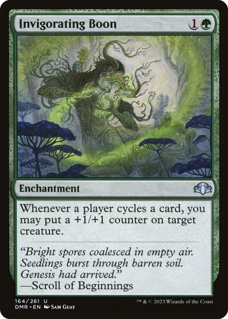 Invigorating Boon (DMR-164) - Dominaria Remastered Foil - Premium MTG Single from Wizards of the Coast - Just $0.25! Shop now at Game Crave Tournament Store