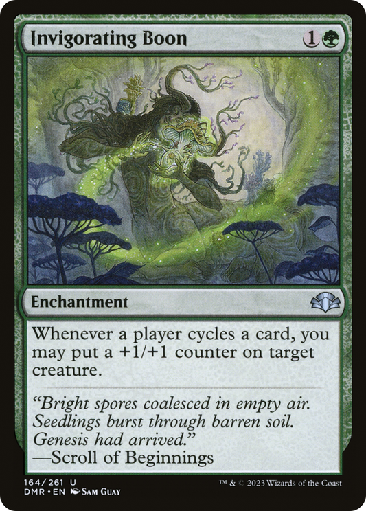 Invigorating Boon (DMR-164) - Dominaria Remastered Foil - Premium MTG Single from Wizards of the Coast - Just $0.25! Shop now at Game Crave Tournament Store
