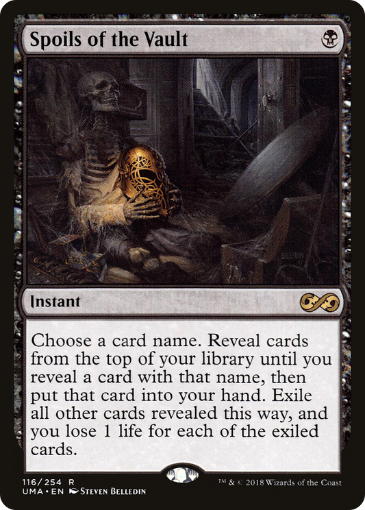 Spoils of the Vault (UMA-116) - Ultimate Masters - Premium MTG Single from Wizards of the Coast - Just $0.33! Shop now at Game Crave Tournament Store
