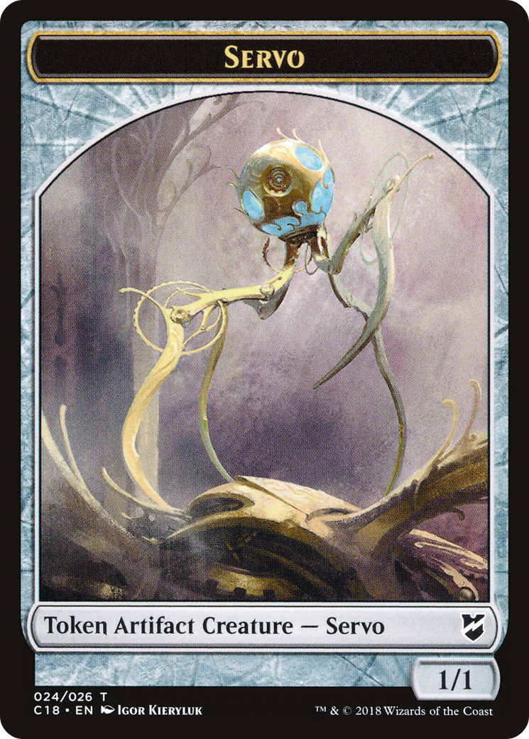 Servo (TC18-024) - Commander 2018 Tokens - Premium MTG Single from Wizards of the Coast - Just $0! Shop now at Game Crave Tournament Store