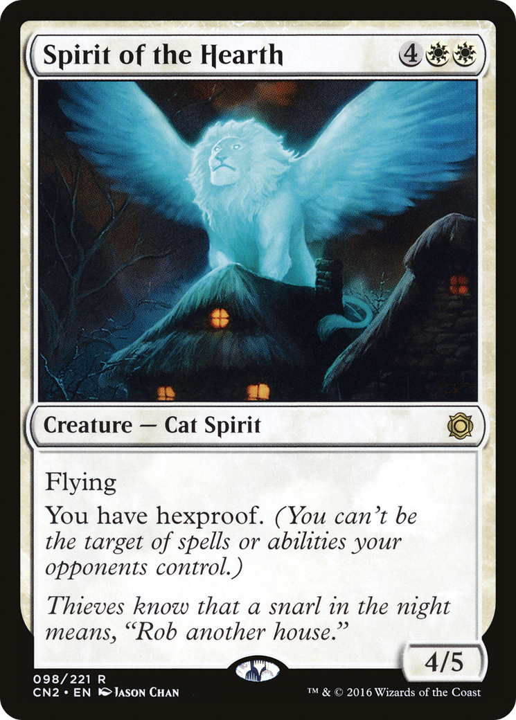 Spirit of the Hearth (CN2-098) - Conspiracy: Take the Crown - Premium MTG Single from Wizards of the Coast - Just $0.32! Shop now at Game Crave Tournament Store