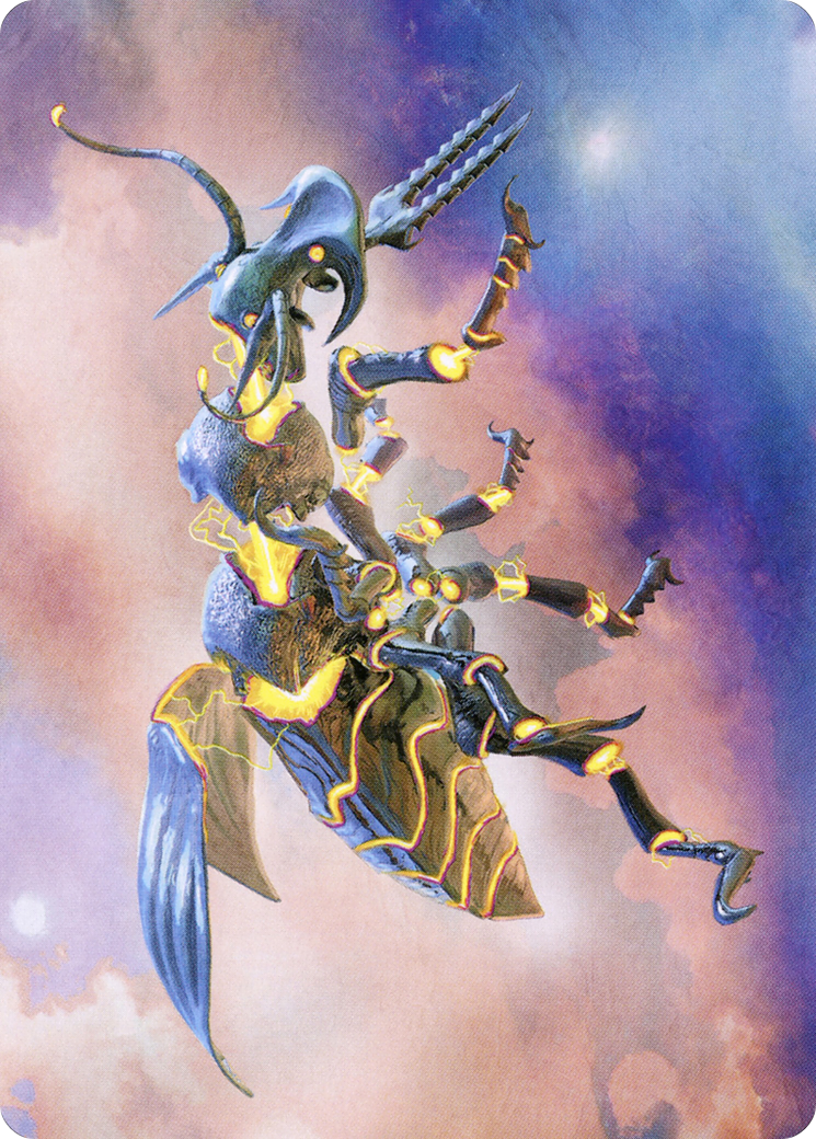 Zabaz, the Glimmerwasp // Zabaz, the Glimmerwasp (AMH2-065) - Modern Horizons 2 Art Series (Borderless) Foil - Premium MTG Single from Wizards of the Coast - Just $0! Shop now at Game Crave Tournament Store
