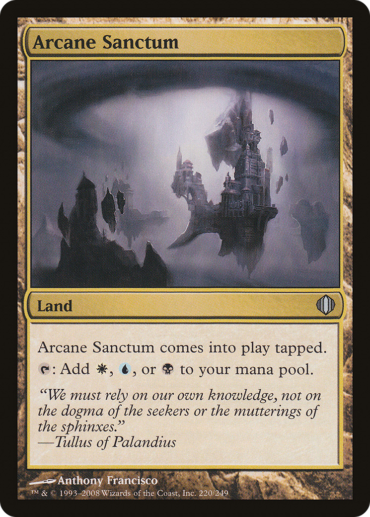 Arcane Sanctum (ALA-220) - Shards of Alara - Premium MTG Single from Wizards of the Coast - Just $0.18! Shop now at Game Crave Tournament Store