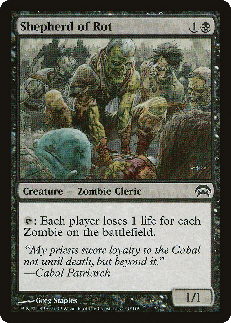 Shepherd of Rot (HOP-040) - Planechase - Premium MTG Single from Wizards of the Coast - Just $1.23! Shop now at Game Crave Tournament Store