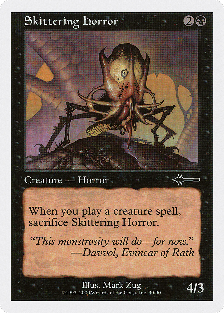 Skittering Horror (BTD-030) - Beatdown Box Set - Premium MTG Single from Wizards of the Coast - Just $0.25! Shop now at Game Crave Tournament Store