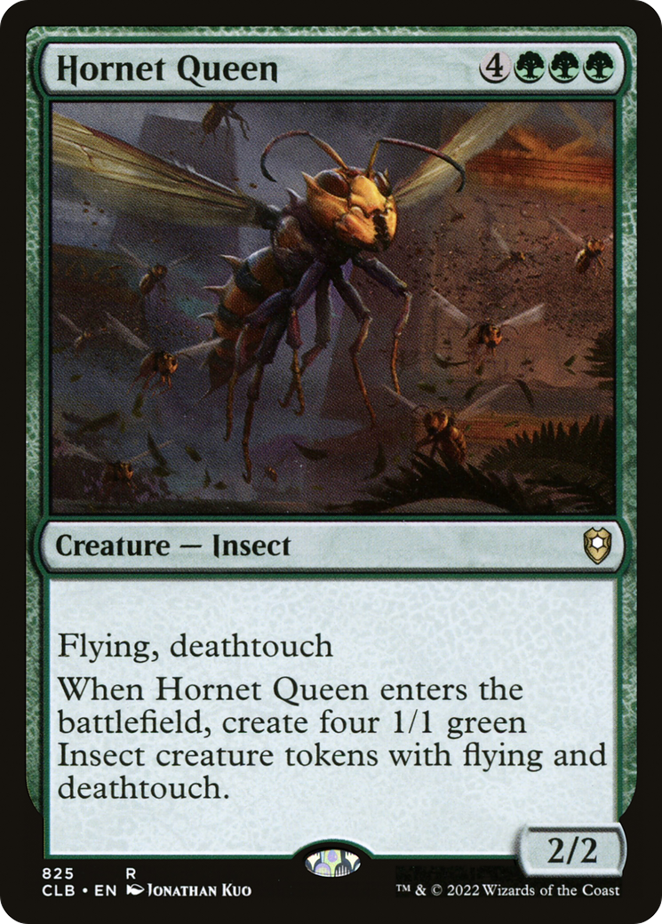 Hornet Queen (CLB-825) - Commander Legends: Battle for Baldur's Gate - Premium MTG Single from Wizards of the Coast - Just $0.08! Shop now at Game Crave Tournament Store