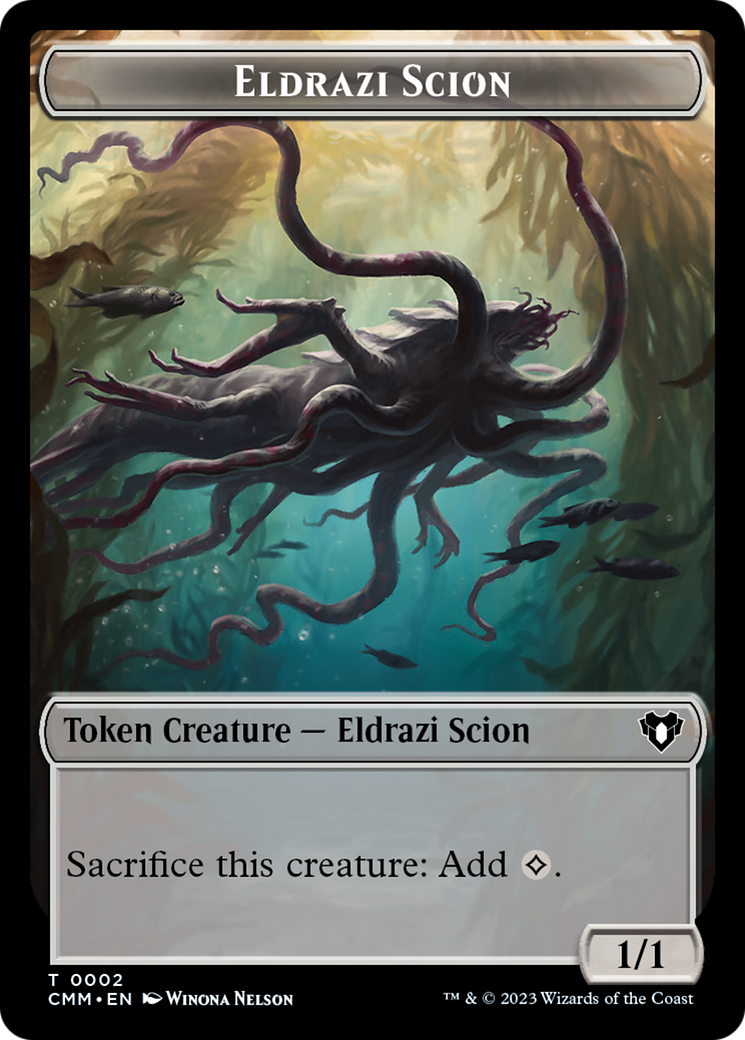 Eldrazi Scion (TCMM-002) - Commander Masters Tokens - Premium MTG Single from Wizards of the Coast - Just $0! Shop now at Game Crave Tournament Store