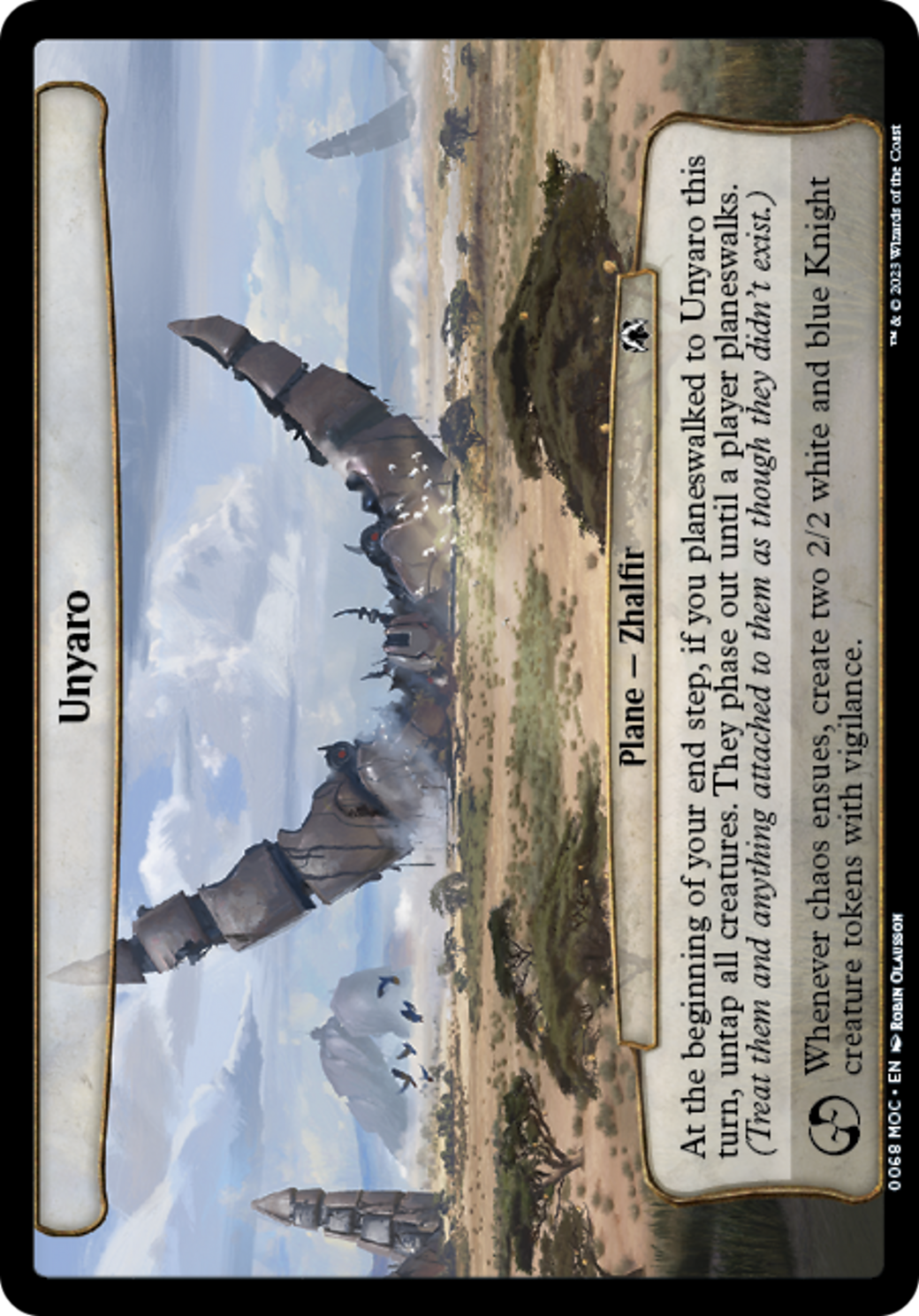 Unyaro (MOC-068) - March of the Machine Commander - Premium MTG Single from Wizards of the Coast - Just $0.12! Shop now at Game Crave Tournament Store