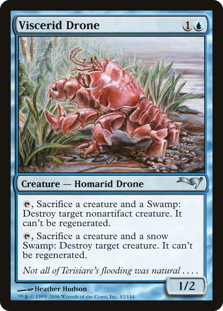 Viscerid Drone (CST-042) - Coldsnap Theme Decks - Premium MTG Single from Wizards of the Coast - Just $0.08! Shop now at Game Crave Tournament Store